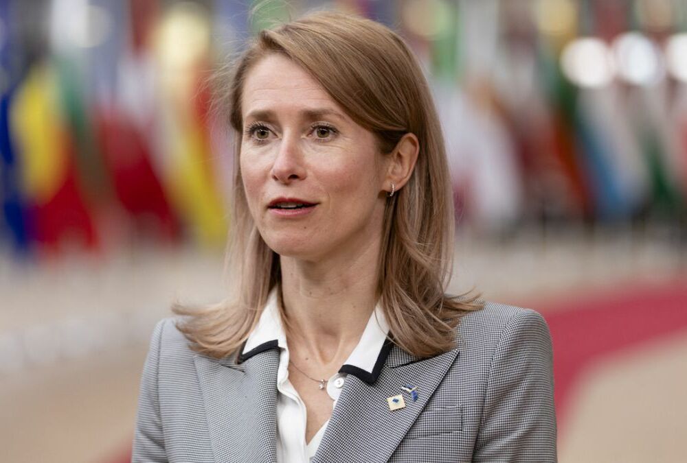 Прем'єр Естонії закликала Європу до ”негайних дій” для допомоги Україні