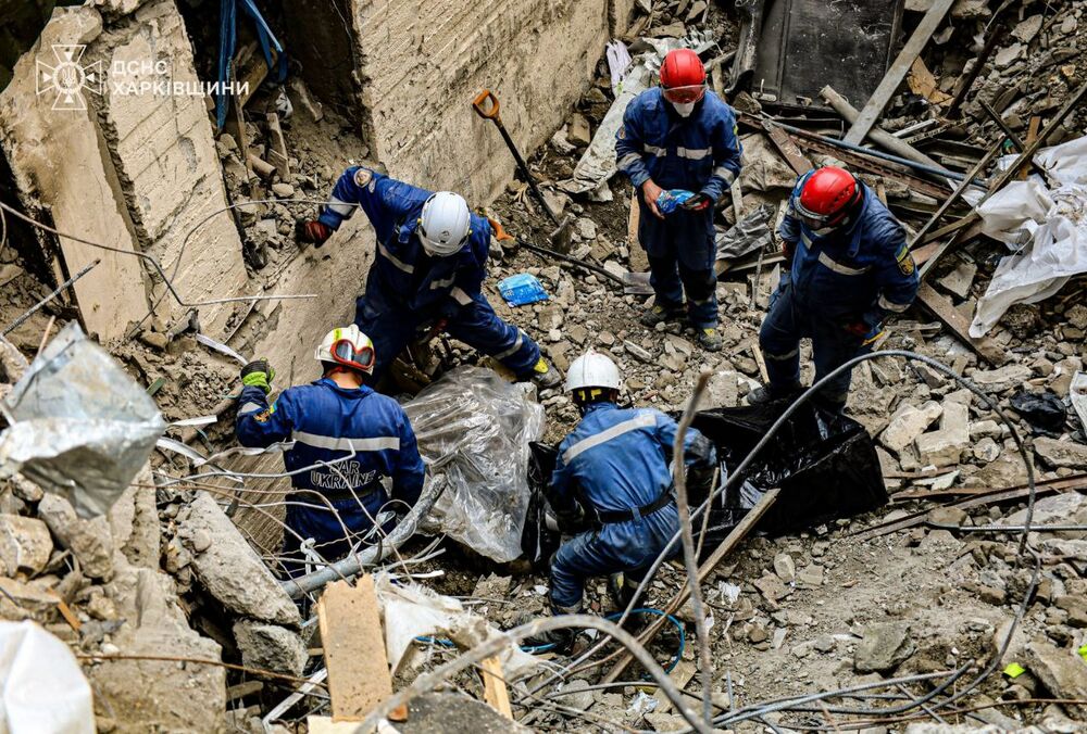 В Харькове завершили работы на месте удара по гражданскому предприятию