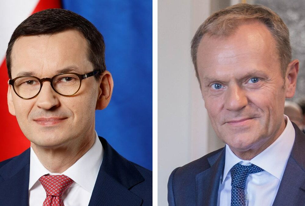 Моравецького та Туска названо кандидатами на посаду прем'єр-міністра Польщі