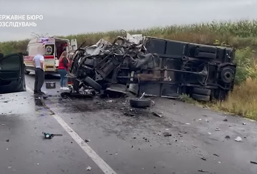 В Ивано-Франковской области произошло ДТП с участием детектива НАБУ: фото, видео