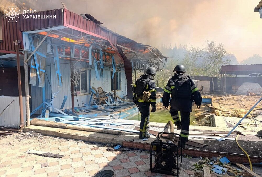 В Харьковской области россияне ударили реактивной артиллерией по селу Подлиман