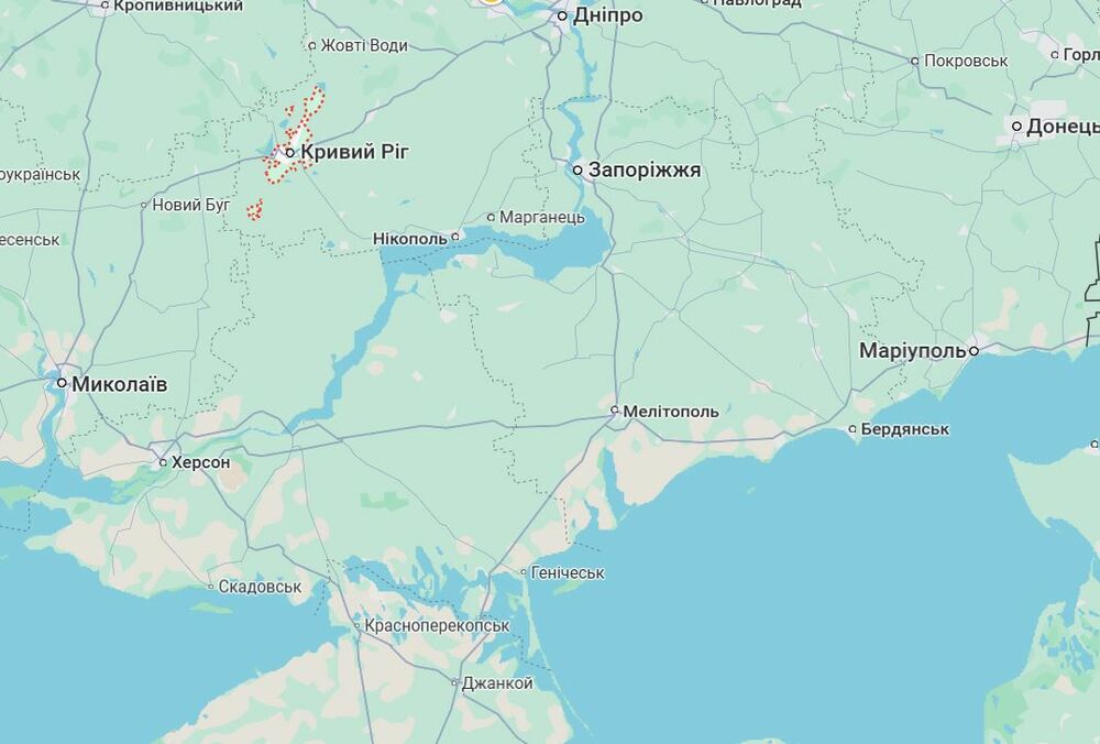 Російський КАБ долетів до Кривого Рогу