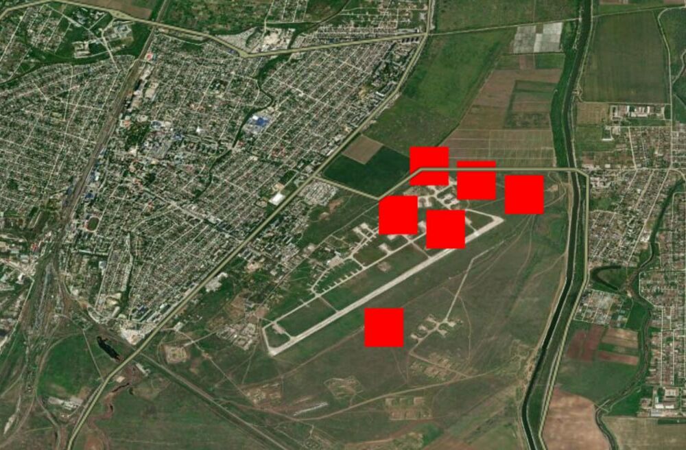 Супутники NASA підтвердили пожежу на аеродромі в Джанкої