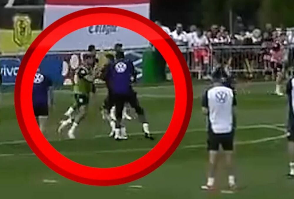 Евро-2024: игроки сборной Германии чуть не подрались на тренировке на глазах у фанатов