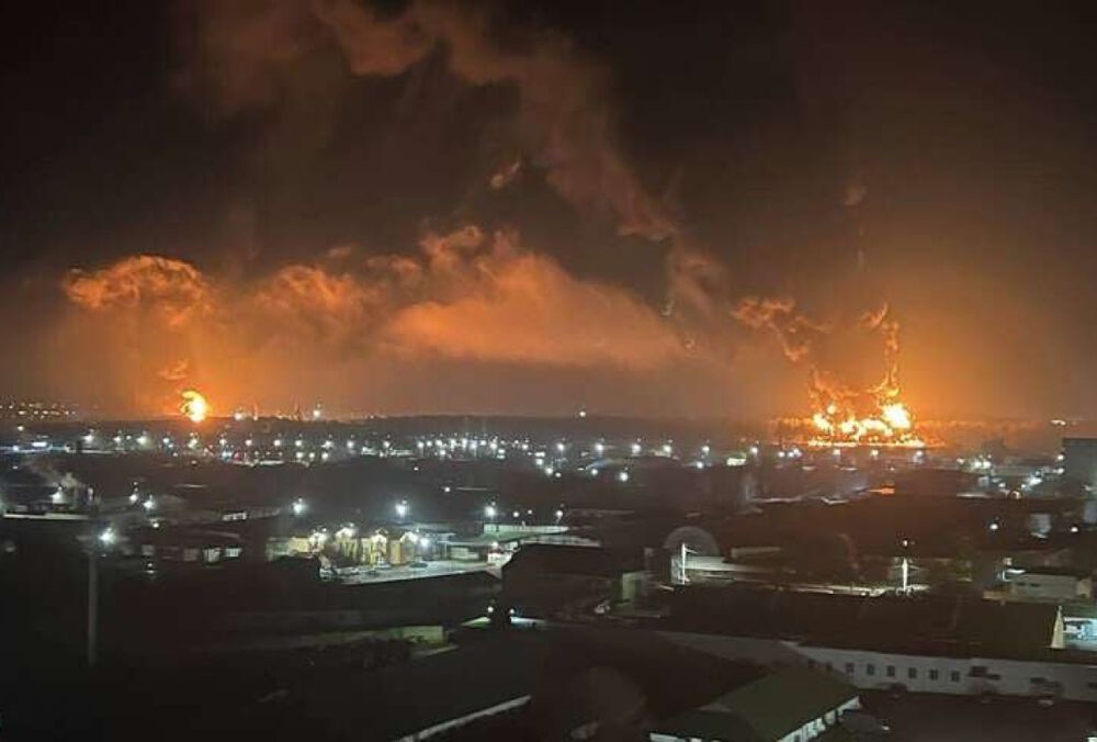 У військовій частині Брянської області Росії знову сталася пожежа