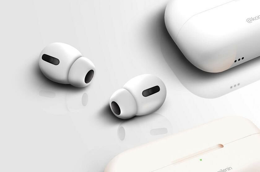 Без USB-C: показали рендеры Apple AirPods Pro 2 с фирменным разъемом Lightning Без USB-C: показали рендеры Apple AirPods Pro 2 с фирменным разъемом Lightning