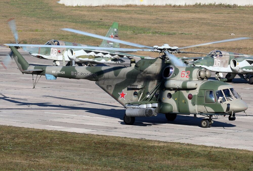 ГУР атакувало російські військові гелікоптери в Криму