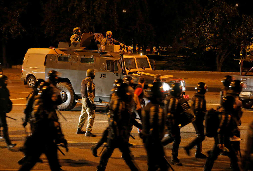 ОМОН затримав більше 500 осіб під час протестів в Білорусі