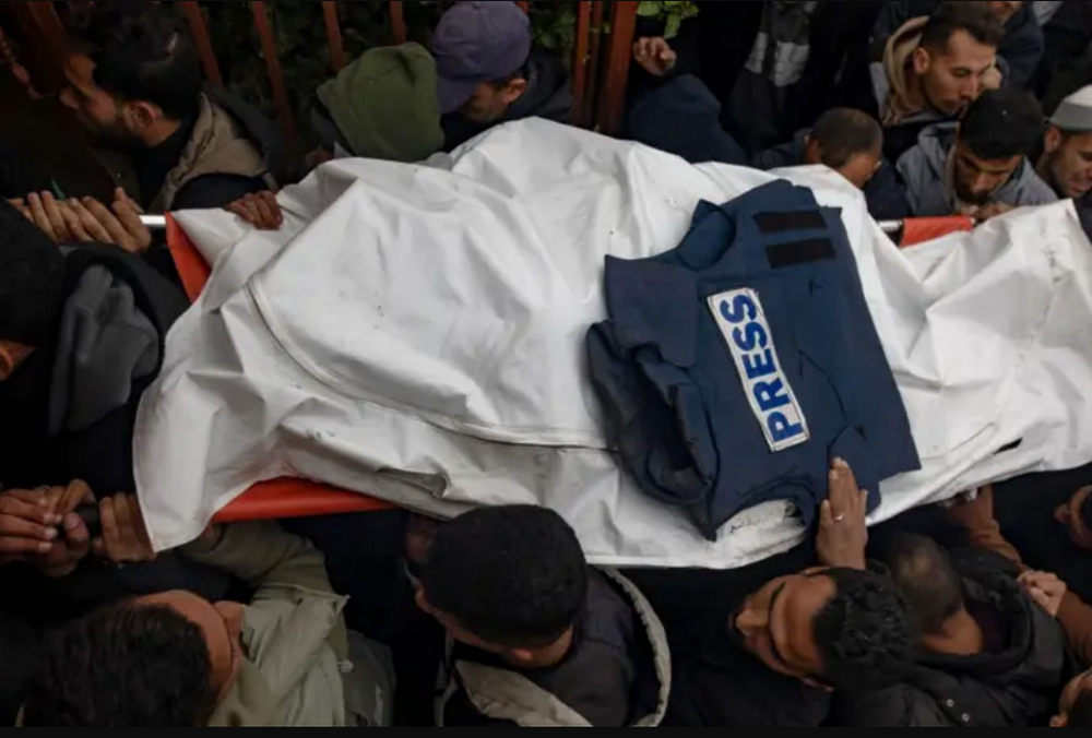 В результате израильского удара в секторе Газы погибли трое палестинских журналистов