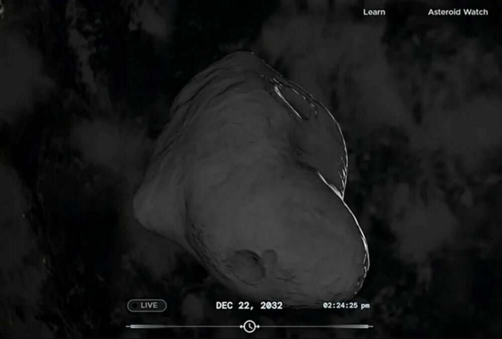 Выросла вероятность столкновения с Землей астероида 2024 YR4