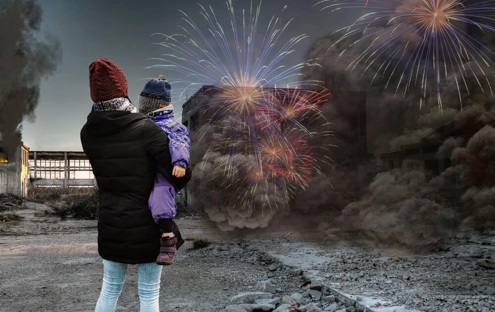 В Украине ввели запрет на запуск фейерверков на Новых год