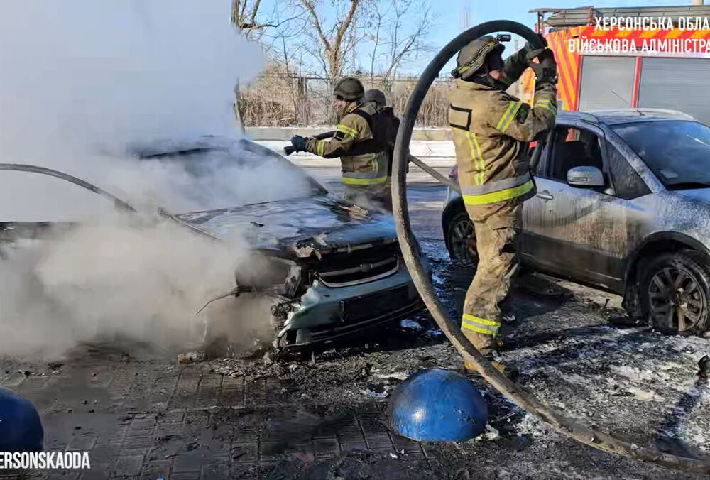Российская армия накрыла артиллерией Херсон: два человека погибли  Российская армия накрыла артиллерией Херсон: два человека погибли