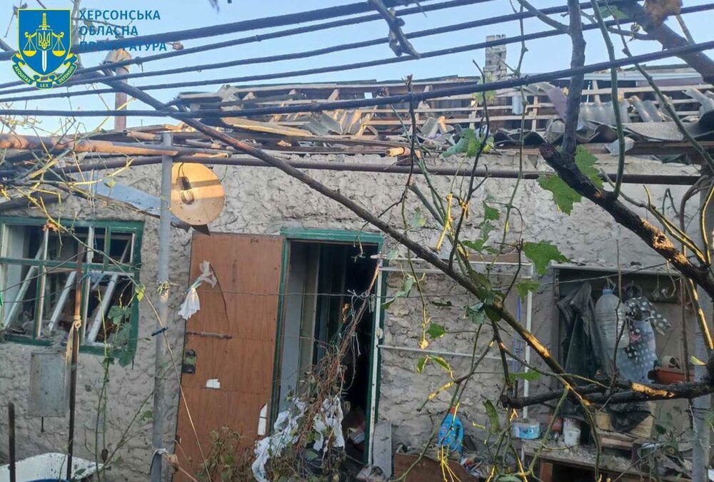 Российские военные обстреляли Бериславский район Херсонской области