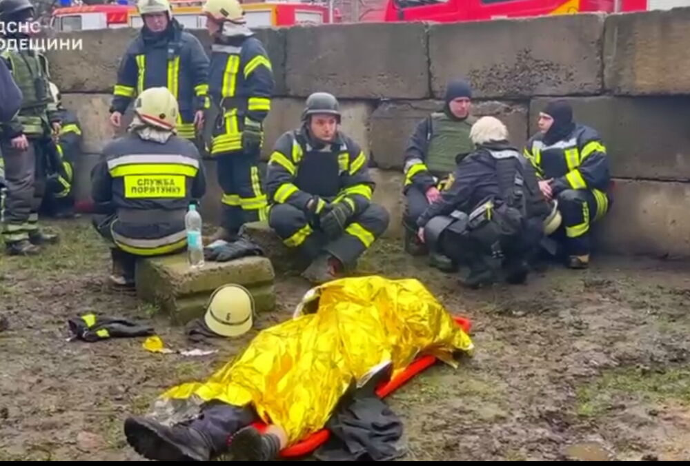 При ударе по Одессе погиб сотрудник учебного заведения