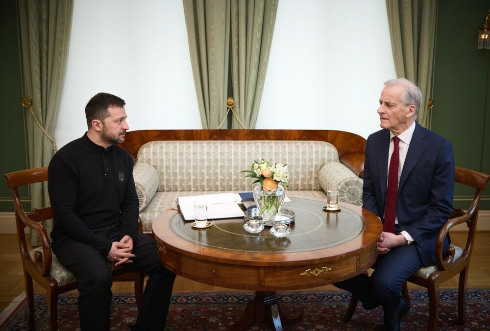 Зеленський прибув з візитом до Норвегії