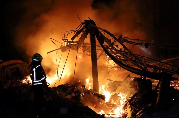 Российские оккупанты запустили ракеты по трансформаторной станции в Харькове