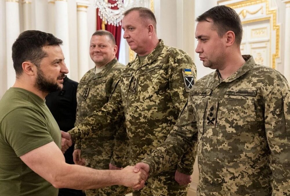 Зеленский присвоил Буданову звание генерал-лейтенанта 