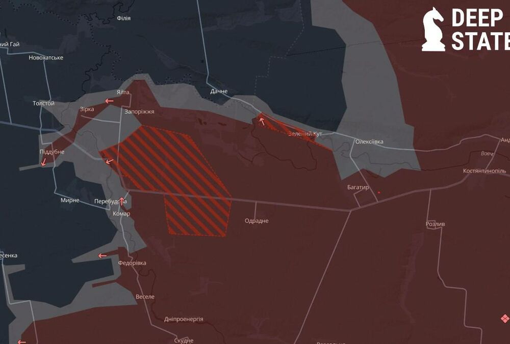Росіяни окупували кілька населених пунктів у районі Дачного Дніпропетровської області