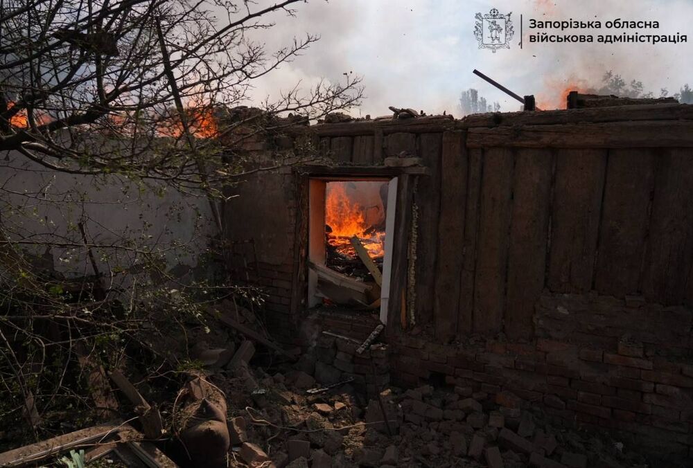 Росіяни вдарили дронами по Запоріжжю