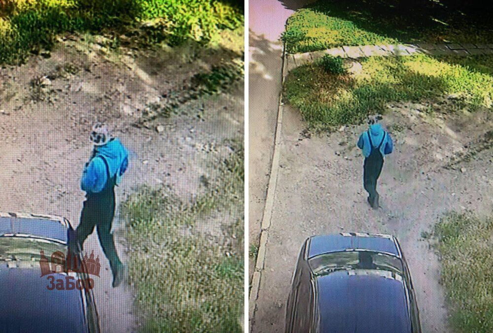 В сети появилось видео, предположительно, с убийцей Максима Денщика в Запорожье