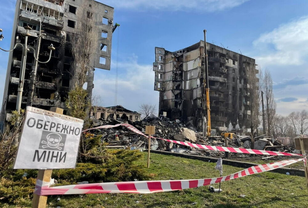 Бэнкси побывал в Бородянке: фото