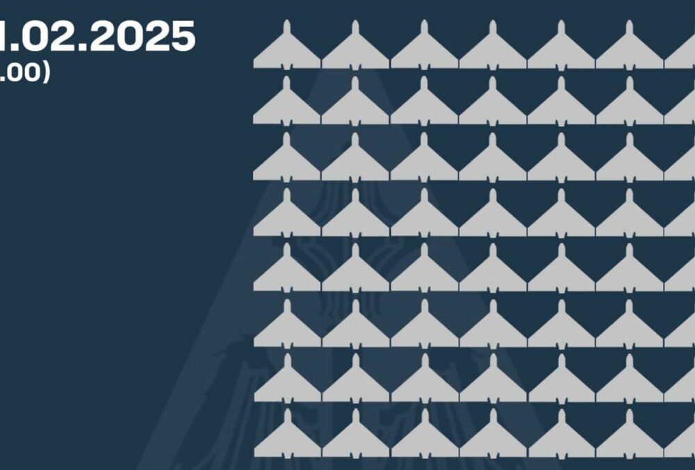 Этой ночью россияне атаковали Украину 165 средствами воздушного нападения