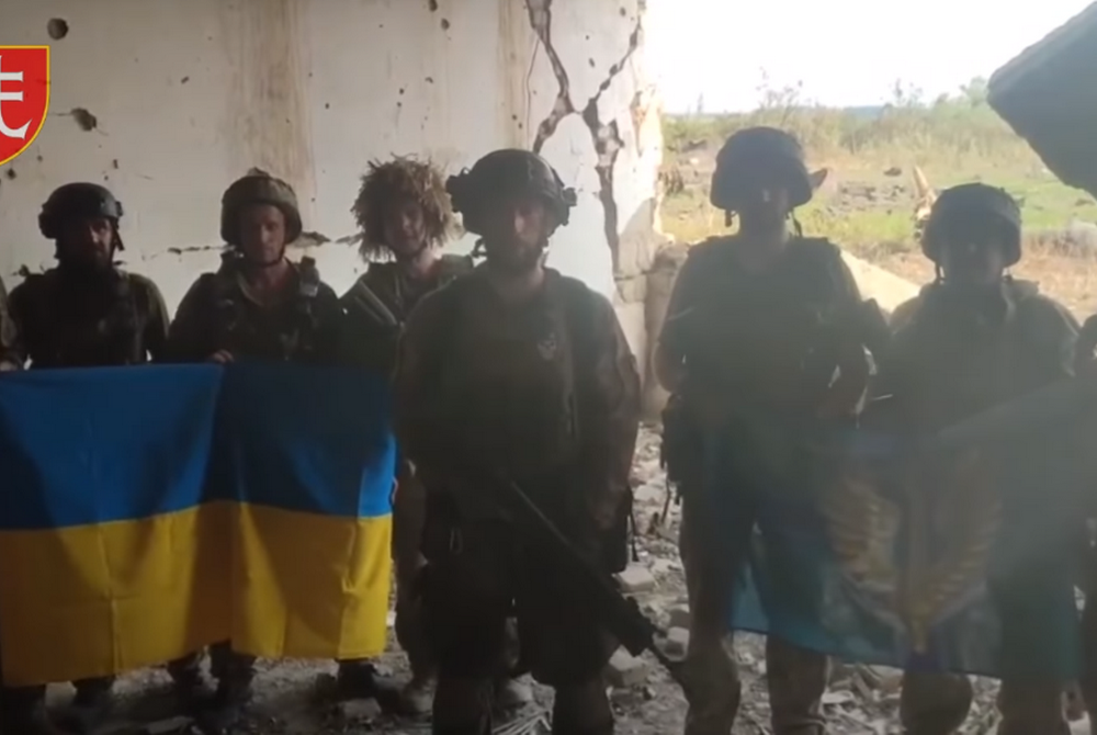 Морські піхотинці показали, як звільняли Старомайорське: відео