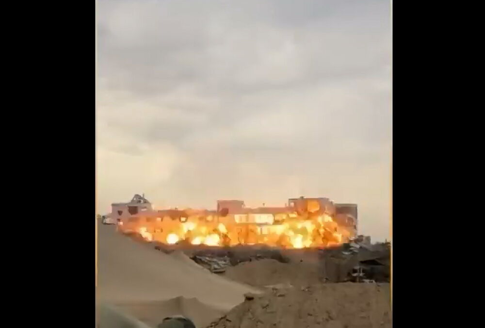 ЦАХАЛ підірвав будівлю парламенту ХАМАС у секторі Гази: відео