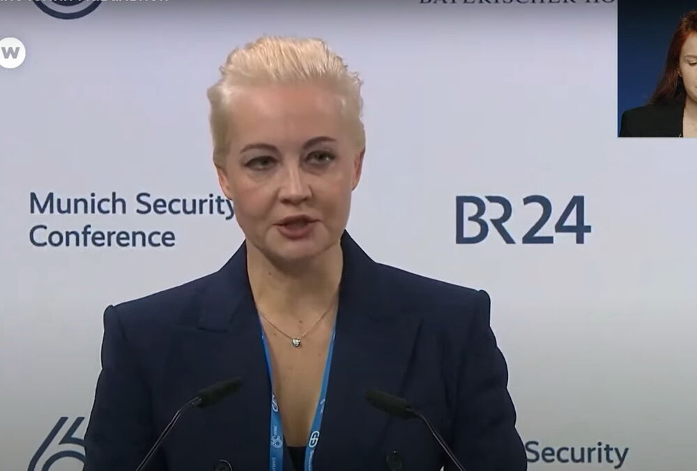 Юлия Навальная обратилась к миру: ”Мы должны победить зло” Юлия Навальная обратилась к миру: ”Мы должны победить зло”