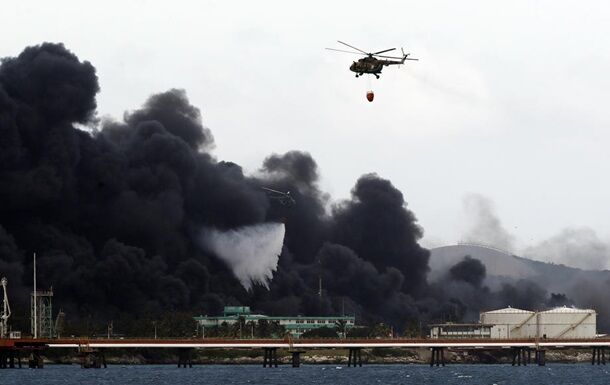 На Кубі загасили найбільшу в історії країни пожежу на нафтобазі