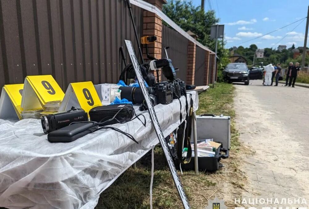 Во Львовской области расстреляли авто криминального авторитета