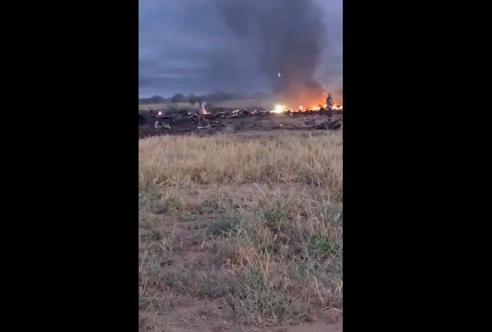 У Судані збито російський військово-транспортний літак: відео