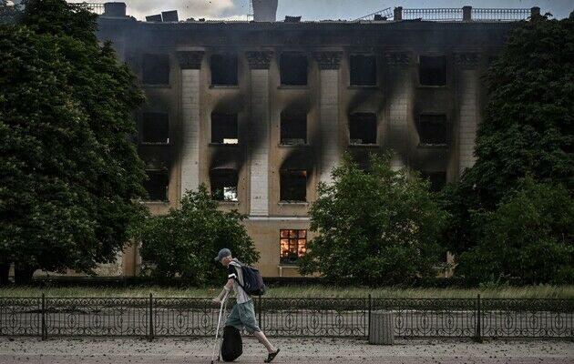 В Лисичанске ВСУ уничтожили штаб оккупантов