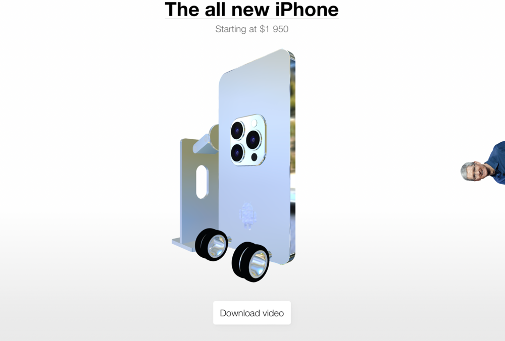 В сети появился сайт-конструктор для создания ”лучшего” iPhone