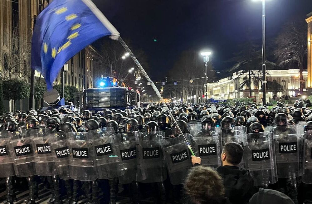 Поліція Грузії затримала на вчорашніх протестах 66 осіб