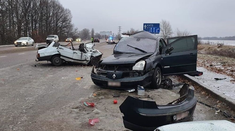 Інфографіка: за рік в Україні зросла кількість аварій