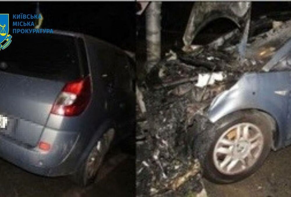 В Киеве осудили серийного поджигателя, который уничтожал авто военных