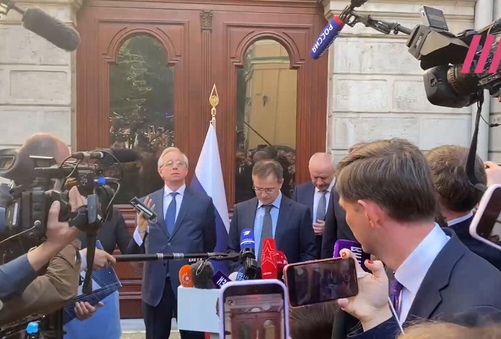 Мединский в Турции заявил, что Кремль рассматривает переговоры как продолжение прерванных в 2022