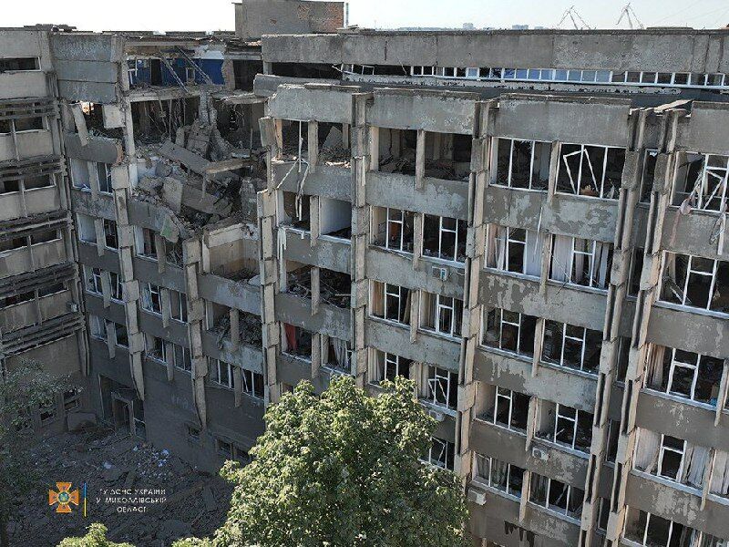 Росія знищила єдиний університет кораблебудування: наслідки удару у Миколаєві