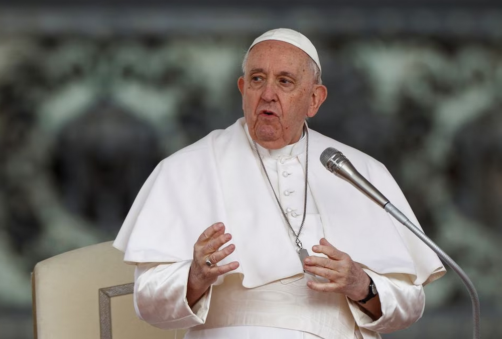 Папа Римський заявив, що війну в Україні живить не лише ”Російська імперія”