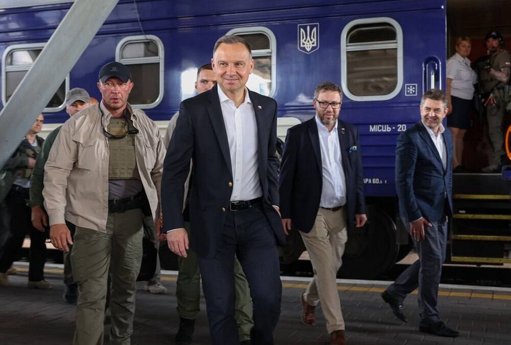 Президент Польши прибыл в Украину с неанонсированным визитом 