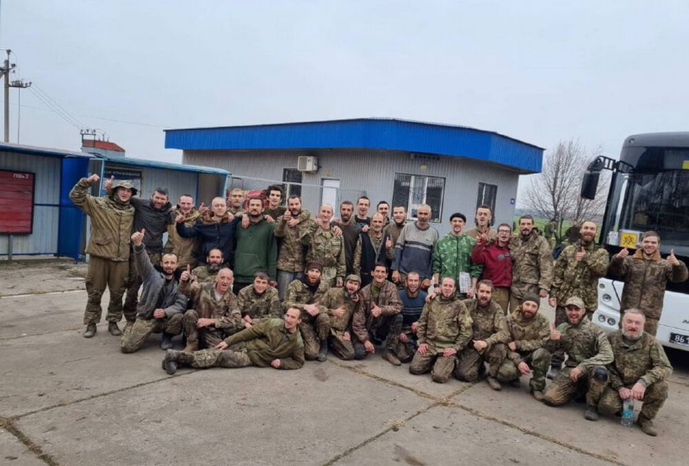 Украина вернула из плена еще 45 военных