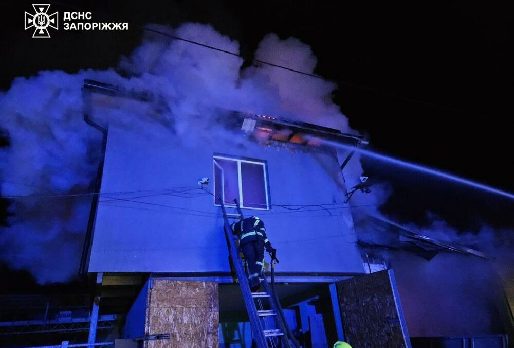 Російська армія атакувала безпілотниками Запоріжжя