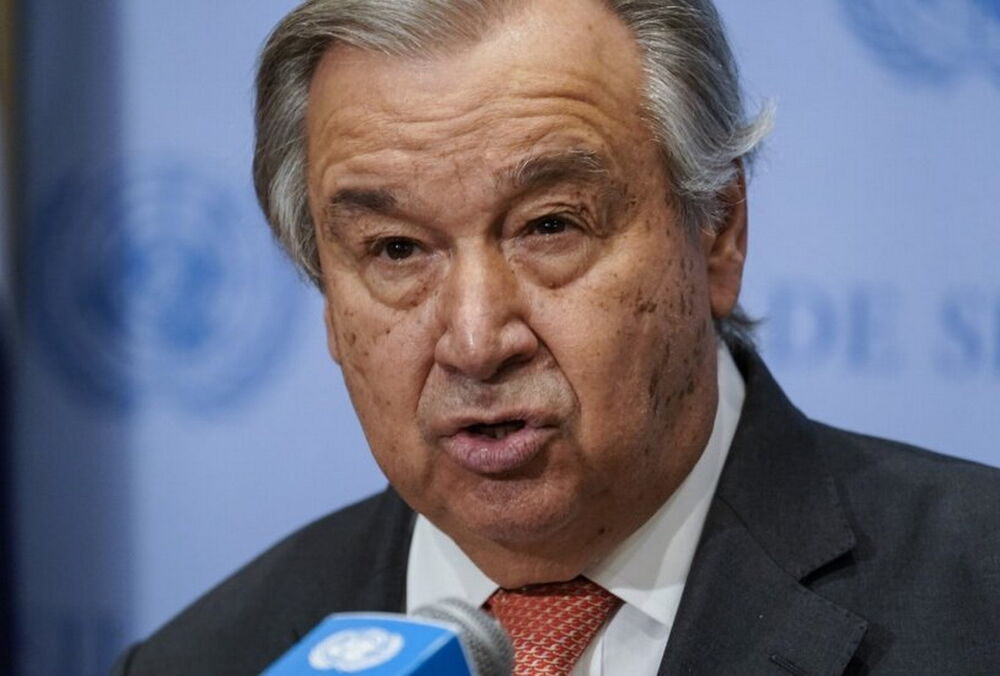 Антониу Гутерриш назвал войну в Украине непрекращающимся гуманитарным кошмаром