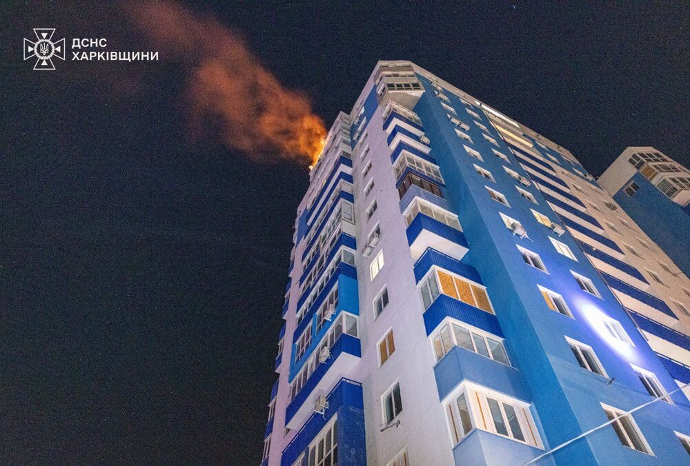 Россияне ударили по жилой застройке Харькова, пострадали 19 человек (фото)