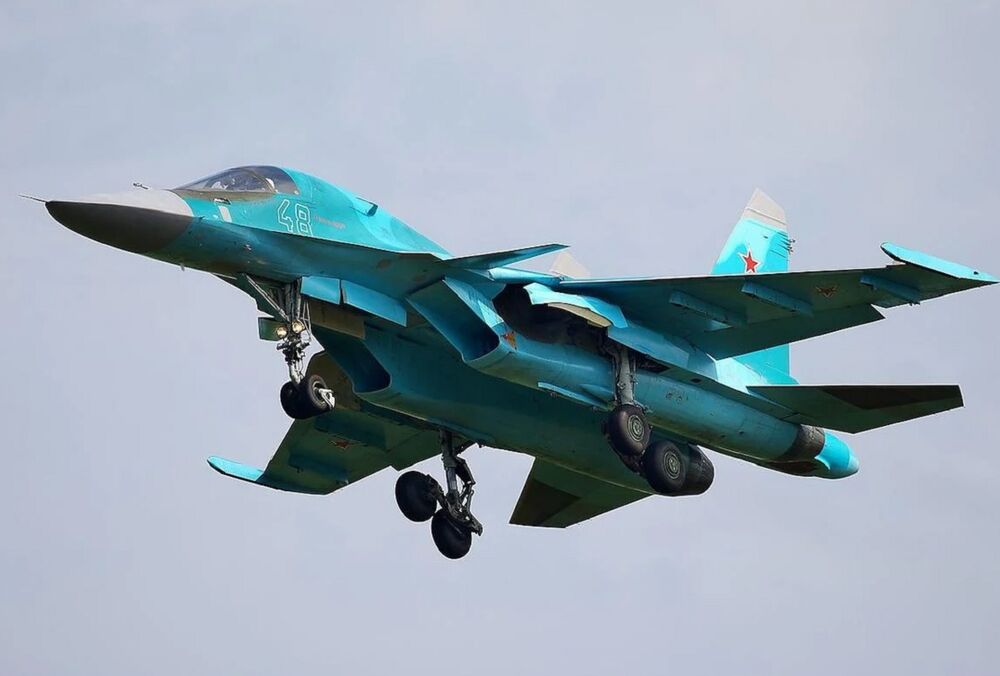 ЗСУ збили черговий ворожий Су-34 ЗСУ збили черговий ворожий Су-34