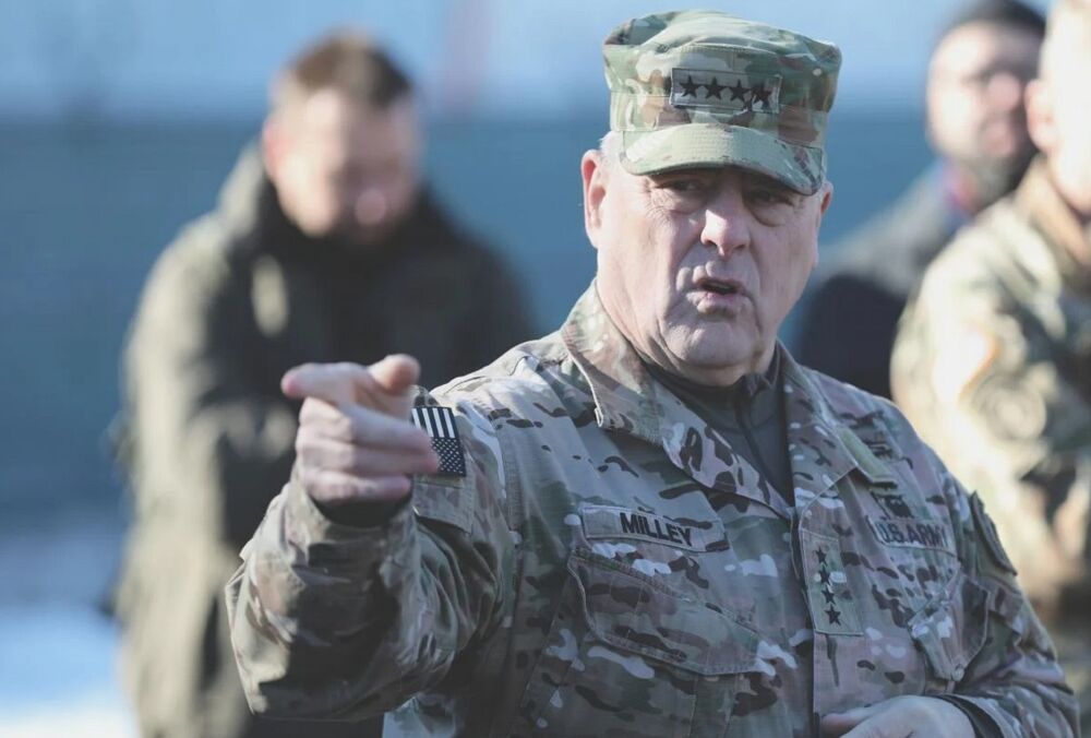Американський генерал Міллі дав песимістичний прогноз про контрнаступ ЗСУ