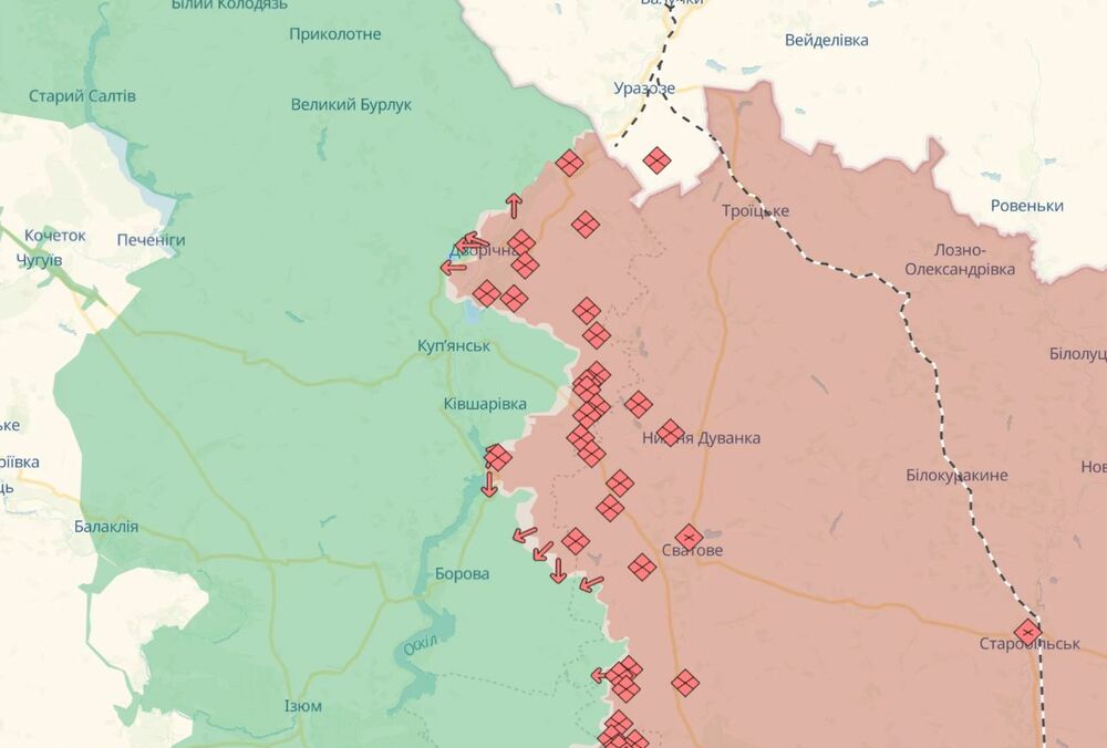 Росіяни змогли перекинути частину своїх військ через річку Оскіл: чому це небезпечно