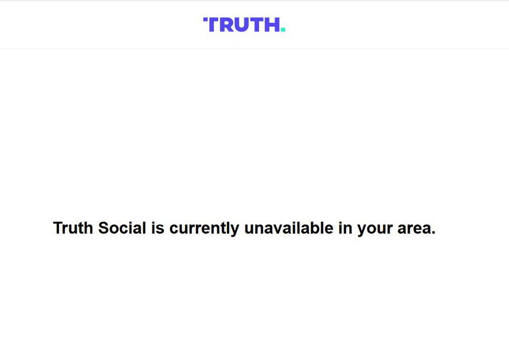 Росіяни запустили фейк про заборону Зеленським Truth Social - соцмережа ніколи не була доступною в Україні