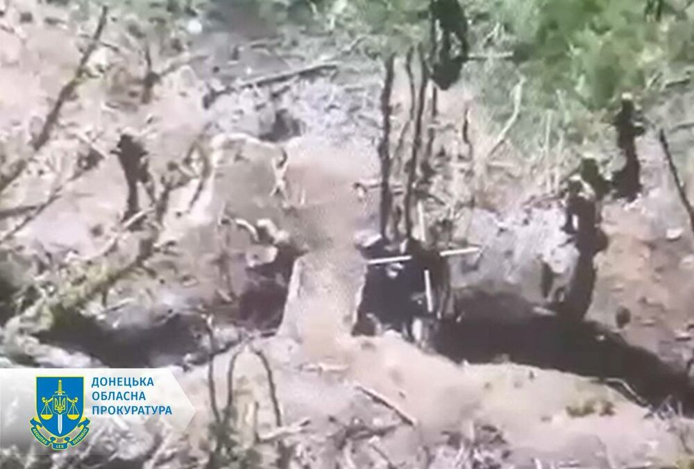 Россияне казнили в Донецкой области троих украинских пленных